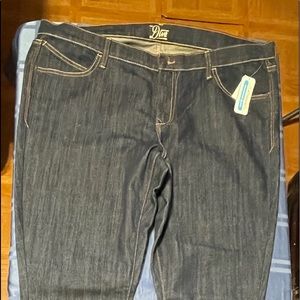 Old Navy Women’s “The Diva” Skinny Jeans, Dark Wash, Size 18 Tall